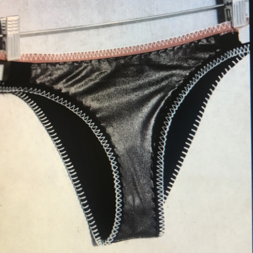 ❤️Topshop metallic bikini bottom